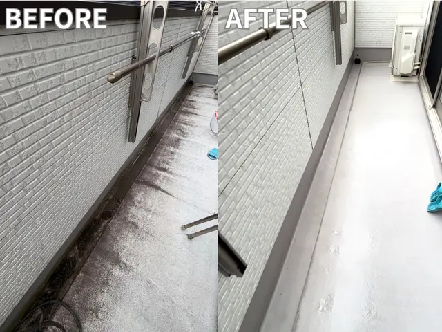 ベランダ・バルコニークリーニング★50%OFFキャンペーン開催中★サービスの画像