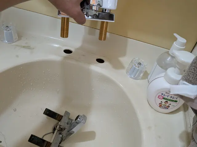 パッキン交換を行ったが水漏れ止まらず洗面蛇口交換サービスの画像