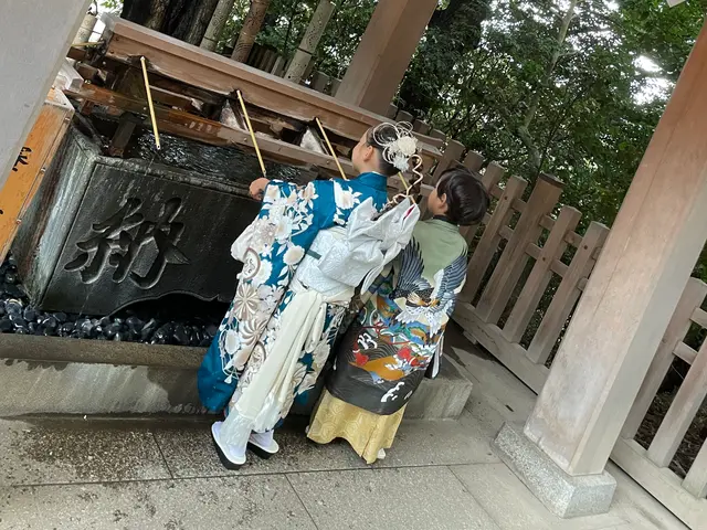 【2児の母対応】ママ/お子様大歓迎❤︎❤︎苦しくない着付け◉小道具の貸出も可能！