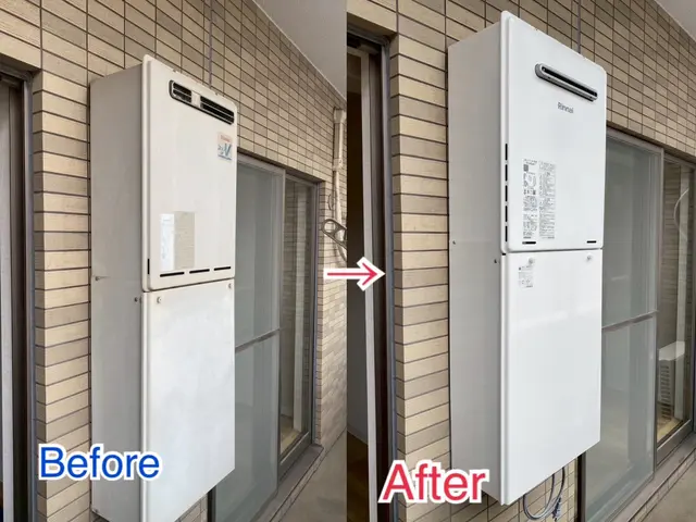 施工後、ガス漏れ・水漏れ検査を必ずお客様と一緒に行います。[緊急対応◎]サービスの画像