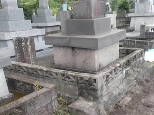 ご家族に代わり心を込めてお参り、清掃致します。サービスの画像