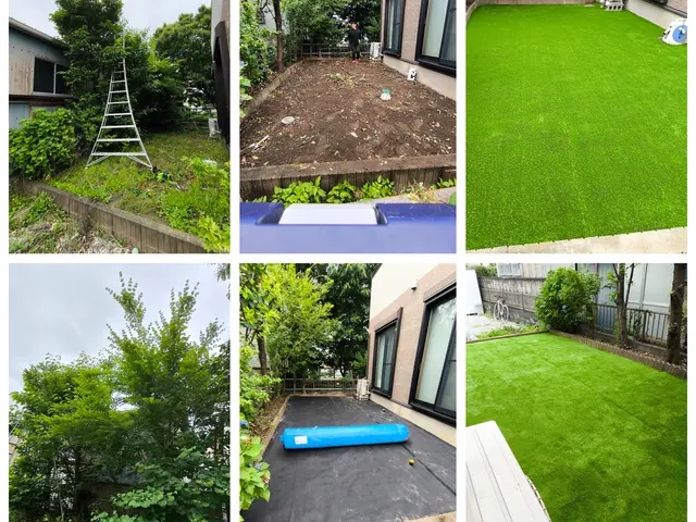 外注一切無し！雑草や虫とサヨナラ！ローメンテで快適なお庭に！！サービスの画像