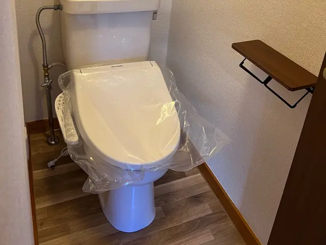 ウォシュレット交換！パツキン、止水栓交換もお受けいたします！サービスの画像