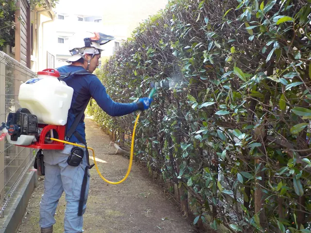 【口コミ賞受賞】◆毛虫駆除◆ 緊急対応に備えてスタッフが常駐しております！サービスの画像