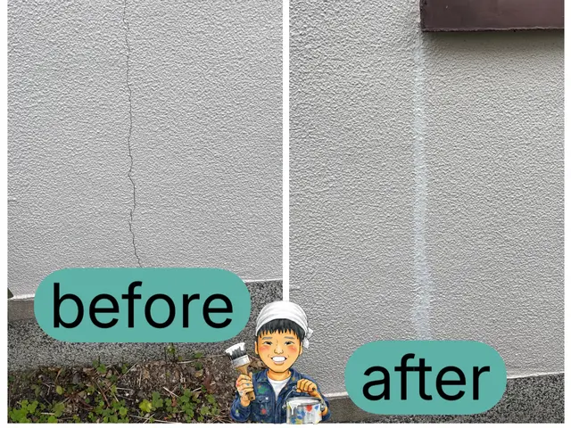 【職人直通】基礎・外壁クラック補修／必要な補修だけ提案サービスの画像