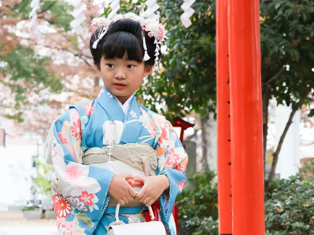 和傘あり|1hデータを全てお渡し|七五三|神社仏閣にてロケーション撮影