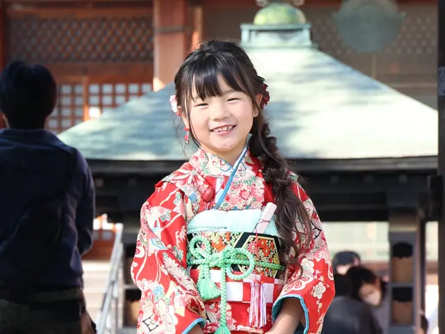 和傘あり|1hデータを全てお渡し|七五三|神社仏閣にてロケーション撮影