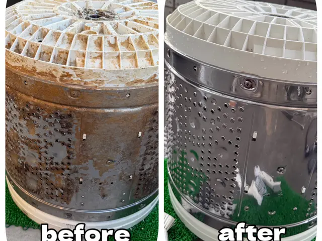 洗濯機の内部汚れプロの道具と技術で徹底洗浄-乾燥時間が長くなった症状の改善サービスの画像