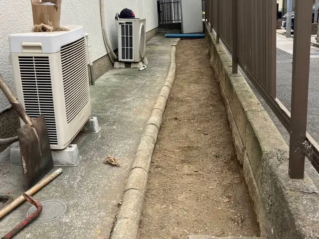 砂利敷き作業サービスの画像