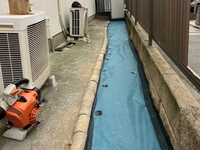 砂利敷き作業サービスの画像