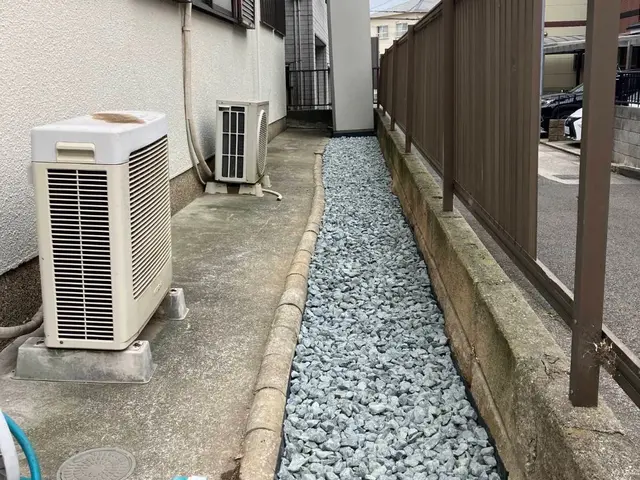 砂利敷き作業サービスの画像