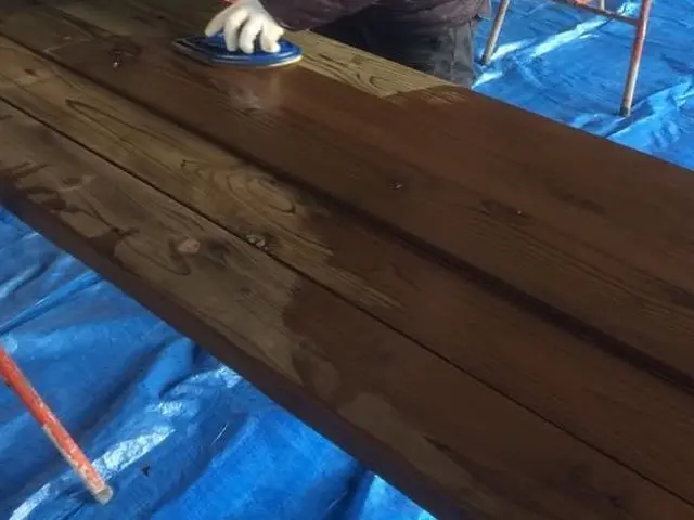 ウッドデッキの補修　塗装　新設いたします。サービスの画像