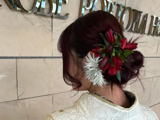 ヘアーセット／メイクサービスの画像