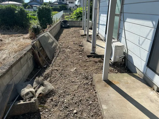 根っこまでしっかり除去します！サービスの画像