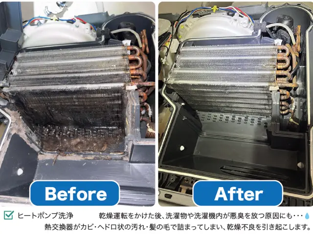 洗濯機修理【排水詰まり・水漏れ・落下物・エラーコード表示】時間外も対応可能です！サービスの画像