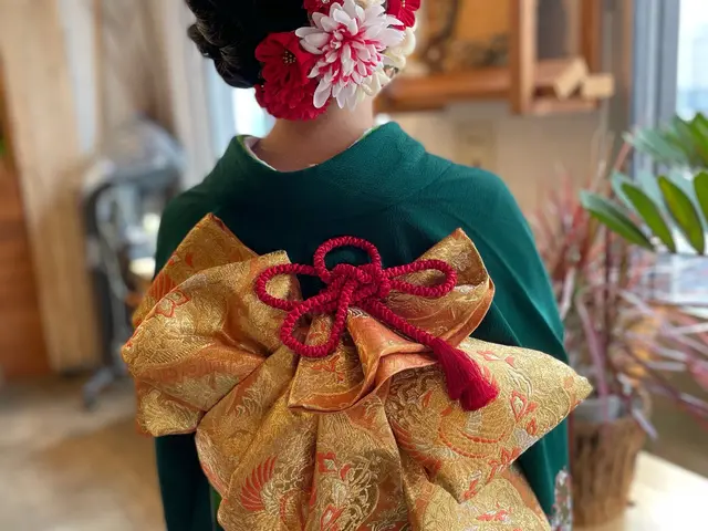 大田区池上沿線最寄り駅から10分以内の方割引あり！出張着付け簡単ヘアセット