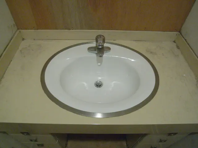 洗面ボウルのひび割れ補修サービスの画像