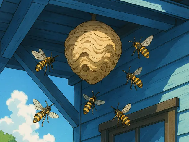 温暖化により出現が早く凶暴化していて危険です！巣を見つけたらすぐ対策が必要です！サービスの画像