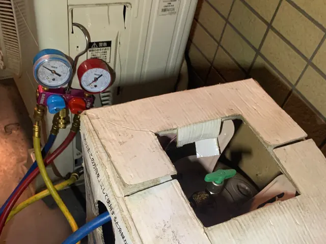 エアコンガス補充サービスの画像