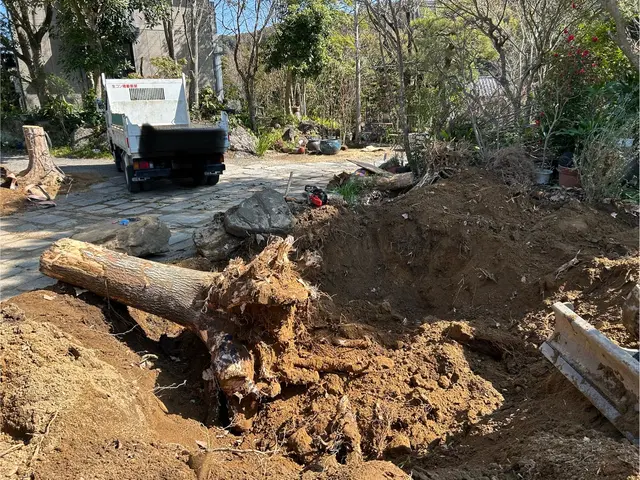 【伐採・抜根作業】職人歴15年の実績◎迅速丁寧に仕上げます！サービスの画像