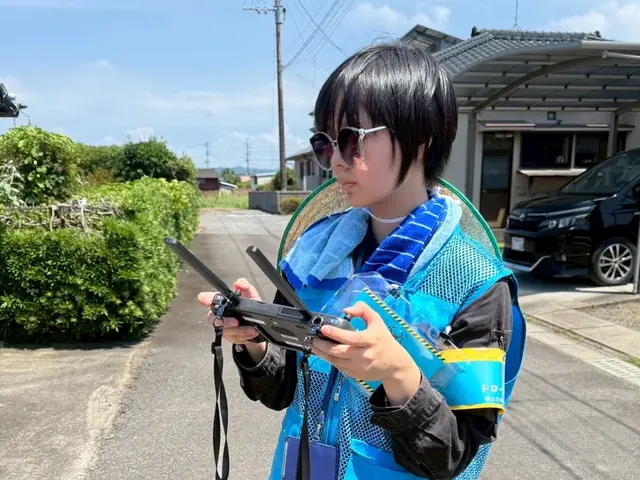 ドローン撮影いたします。空撮の他、建物診断もいたします。サービスの画像