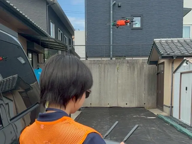 ドローン撮影いたします。空撮の他、建物診断もいたします。