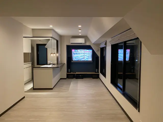 壁掛けテレビの設置サービスの画像