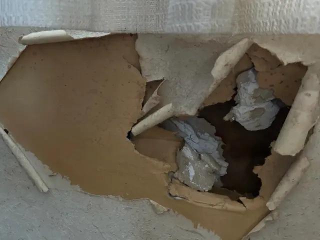 【壁穴補修はお任せください】完全自社施工！丁寧な作業を心がけております！サービスの画像