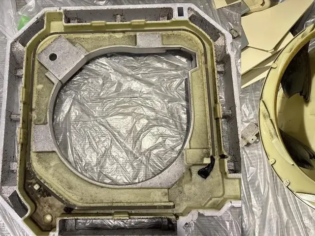 天井埋込型　4方向　エアコン洗浄サービスの画像