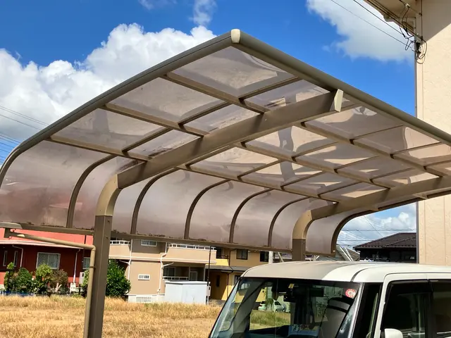 ★カーポートクリーニング★ 高所作業・塗装工事業者/高圧洗浄のプロが綺麗にしますサービスの画像