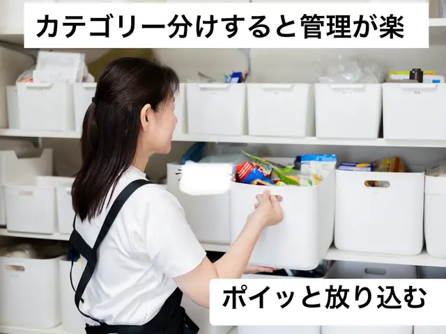 【女性限定】一緒に片付ける安心サポート｜クローゼットやキッチンなどサービスの画像