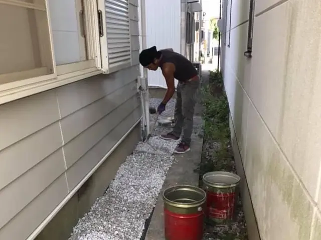 滋賀県長浜市の地元密着で安心！防草シートの施工をお受けいたします。サービスの画像