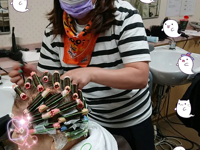 NPO認定訪問美容師☆介護資格有☆施設、在宅多数カット、カラー、パーマ他サービスの画像