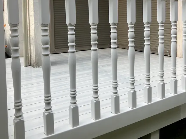 ウッドデッキに手摺をつけたい、ウッドデッキを立て直したい何でもご相談ください！サービスの画像