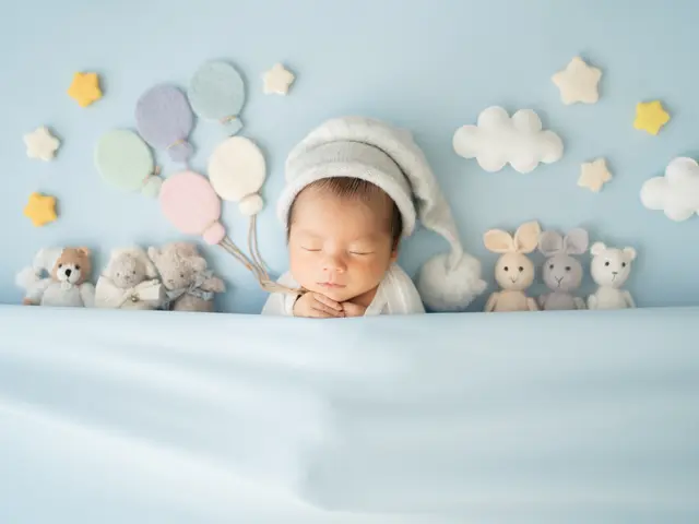 パステル可愛いニューボーンフォト