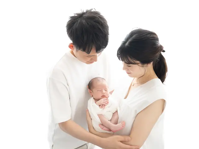 パステル可愛いニューボーンフォト