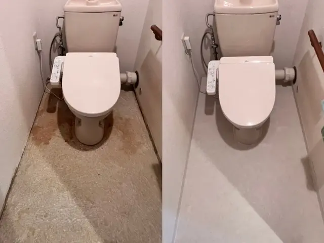 クッションフロア重ね張り(※材料別途ご用意願います)サービスの画像