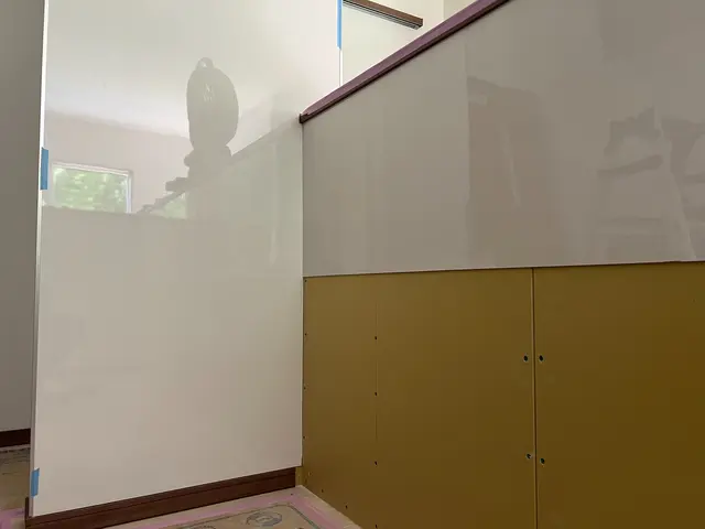 【タイル→キッチンパネル仕上げ】パネルに変更してお掃除が劇的に楽に♪サービスの画像