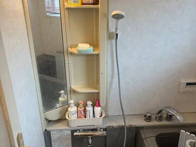 シャワーヘッド、シャワーホース交換！パッキン劣化、ホース亀裂などサービスの画像