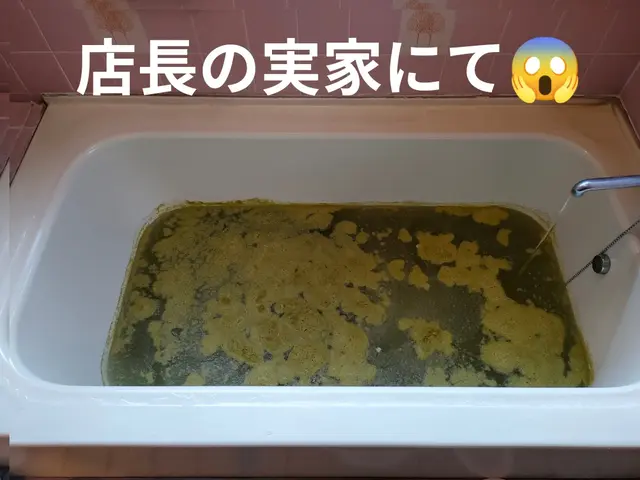 キレイユ独自の非塩素系の発泡洗浄薬剤で、赤ちゃんも安心！　当日から入浴可能です！サービスの画像