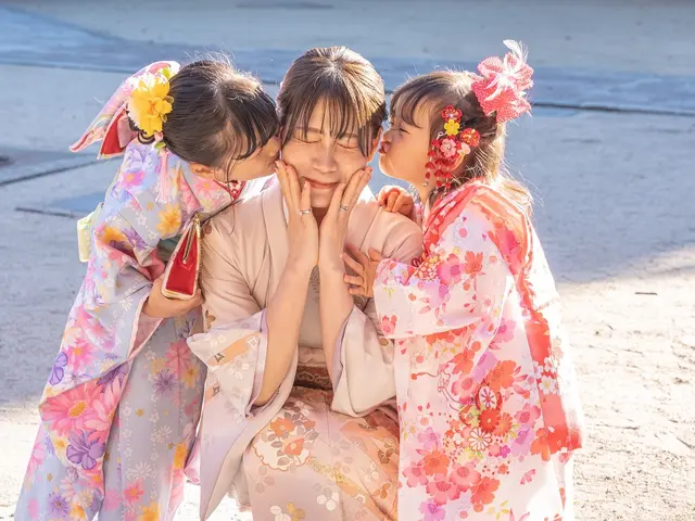 プロの技術でご満足いただけるように心を込めて撮影いたしますサービスの画像