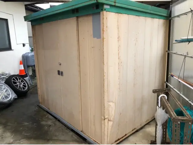 物置塗装☆大切な荷物を守ります(・∀・)Ｖサービスの画像