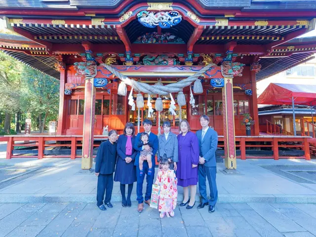 七五三に対応した撮影サービスサービスの画像