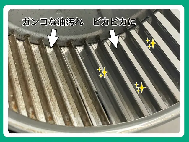 【油汚れを除去】損保加入◎駐車場代当社負担◎アフター対応も行います！サービスの画像