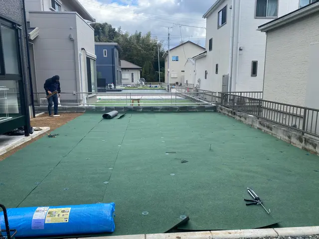 人工芝施工サービスサービスの画像