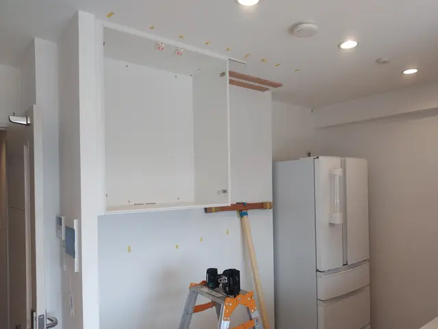 キッチン収納棚取り付けいたしますサービスの画像