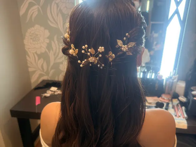 ご満足いただけるように心を込めてヘアメイクいたします。着付けも可能です。サービスの画像