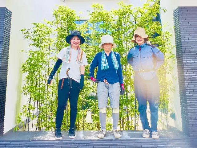 夫婦でお伺い可能です。迅速に対応し、理想のお庭にするサポートをさせていただきますサービスの画像