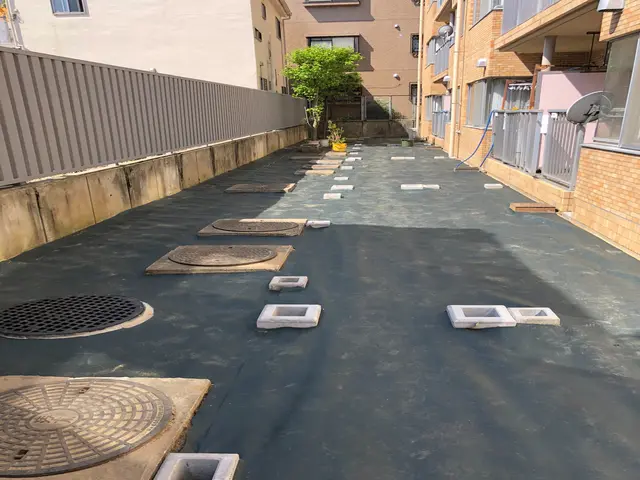 ★損害保険加入★１級土木・舗装施工管理技士★の店長が作りだす砂利敷★サービスの画像