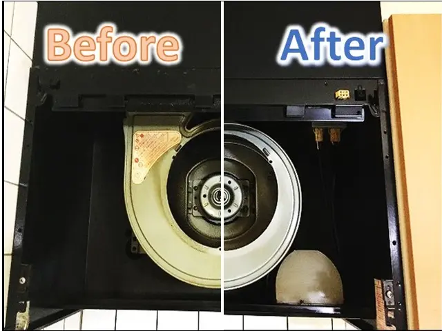 【2019くらマアワード受賞】（キッチン＋換気扇）女性スタッフ同行☆コロナ対策サービスの画像